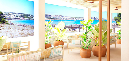 restaurante viva la pepa terraza